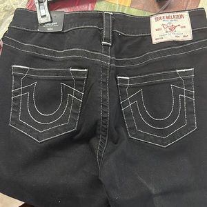 Brand new True Religion black jeans